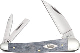 Case Cutlery Seahorse Whittler Gray Smooth Bone Folding Stainless Pocket Knife 34207