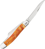 Case Cutlery Medium Stockman Smooth Copper Kirinite Folding Stainless Pocket Knife 35301