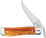 Case Cutlery Russlock Smooth Copper Kirinite Folding Stainless Pocket Knife 35302