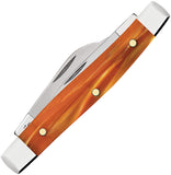 Case Cutlery Small Stockman Smooth Copper Kirinite Folding Stainless Pocket Knife 35303