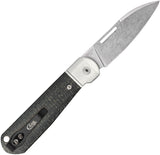 Case Cutlery Highbanks Slip Joint Black Micarta Folding 20CV Pocket Knife 42230