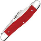 Case Cutlery Pocket Knife Stockman Red G10 Folding Stainless Blade 45401