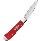 Case Cutlery Pocket Knife Tribal Lock Red Folding Stainless Spear Pt Blade 45405