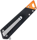 Case Cutlery Harley Davidson Tec X Linerlock Black Aluminum Folding Pocket Knife 52272