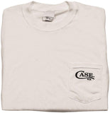 Case Cutlery XX Logo Pocket White XXL Short Sleeve Men's 2XL T-Shirt 52496