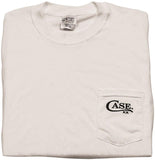 Case Cutlery XX Logo Pocket White XXXL Short Sleeve Men's 3XL T-Shirt 52497