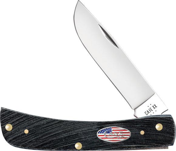 Case Cutlery Sod Buster Jr Gray Sawcut Folding Pocket Knife 53062