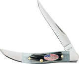 Case Cutlery Toothpick Gray Sawcut Bone Folding Stainless Clip Pt Pocket Knife 53064