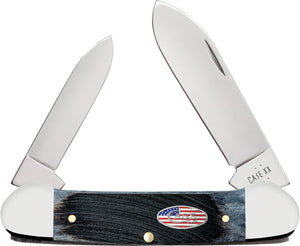 Case Cutlery Canoe Gray Sawcut Folding Pocket Knife 53065