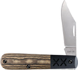 Case Cutlery Crossroads XR Barlow Black G10 & Tan Richlite Folding S35VN Pocket Knife 53161