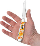 Case Cutlery Trapper Candy Corn Kirinite Folding Stainless Pocket Knife 53750