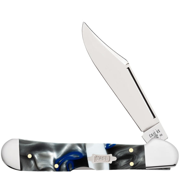 Case Cutlery Mini Copperlock Pacific Tides Kirinite Folding Stainless Pocket Knife 53813
