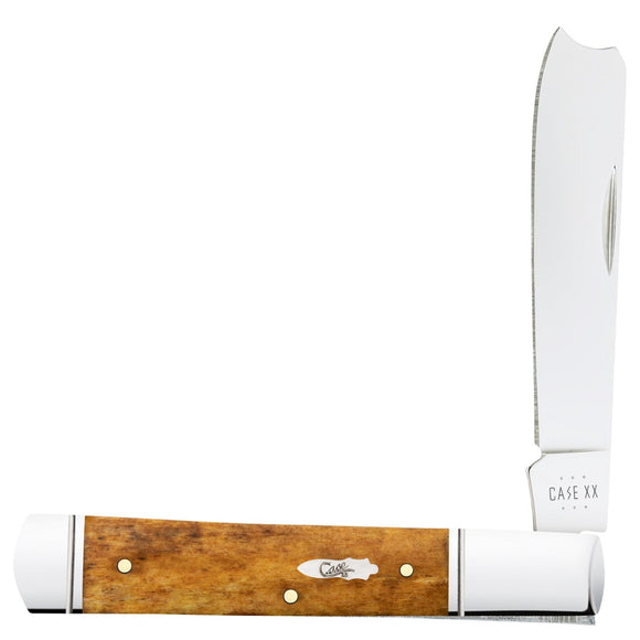 Case Cutlery Razor Jack Smooth Antique Bone Folding Stainless Pocket Knife 58211