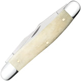Case Cutlery Muskrat Star Spangled Flag Bone Folding Stainless Pocket Knife 64143