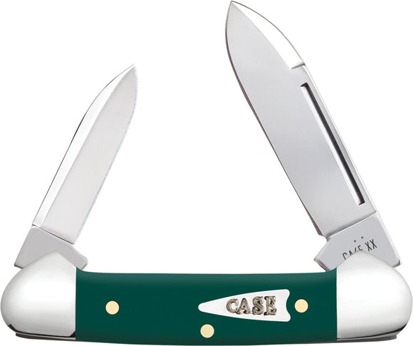Case Cutlery Butterbean Spruce Green Synthetic Folding Stainless Pocket Knife 64532