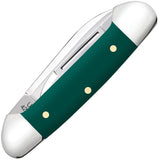 Case Cutlery Butterbean Spruce Green Synthetic Folding Stainless Pocket Knife 64532