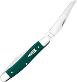 Case Cutlery Muskrat Spruce Green Synthetic Folding Stainless Pocket Knife 64533