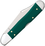 Case Cutlery Mini Copperlock Spruce Green Synthetic Folding Stainless Pocket Knife 64534