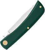 Case Cutlery Sod Buster Jr Spruce Green Synthetic Folding Stainless Pocket Knife 64536