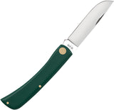 Case Cutlery Sod Buster Jr Spruce Green Synthetic Folding Stainless Pocket Knife 64536