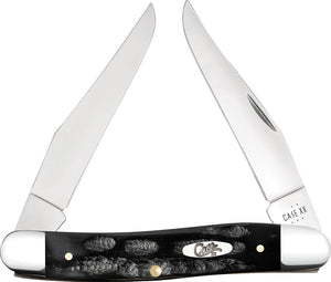 Case Cutlery Muskrat Jigged Buffalo Horn Folding Stainless Pocket Knife 65032