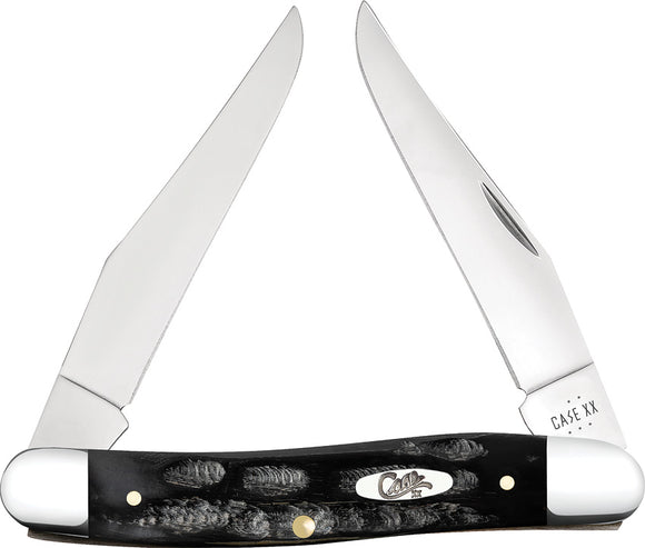 Case Cutlery Muskrat Jigged Buffalo Horn Folding Stainless Pocket Knife 65032