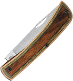 Case Cutlery Crossroads Sod Buster Jr Brown & Green Wood Folding S35VN Pocket Knife 66381