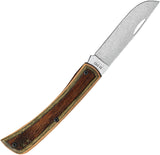 Case Cutlery Crossroads Sod Buster Jr Brown & Green Wood Folding S35VN Pocket Knife 66381