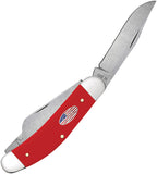 Case Cutlery Sowbelly Stockman American Workman Red Folding Carbon Steel Knife 73934