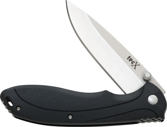 Case Cutlery TecX X-Pro Linerlock Black ABS Folding Stainless Pocket Knife 75670