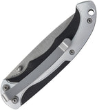 Case Cutlery TecX Linerlock Silver Aluminum Folding Stainless Pocket Knife 75678