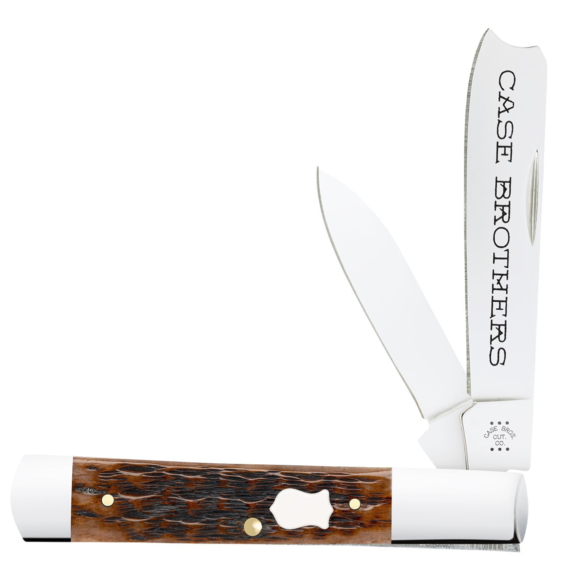 Case Brown Bone Russell Jig Razor Pocket Knife: USA Made Quality ...