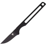 Cobratec Knives Surgeon Black Bohler M390 Fixed Blade Knife w/ Sheath SURBLK