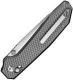 Civivi Elite Tessera Crossbar Lock Gray Aluminum Folding CPM-S35VN Pocket Knife E260291
