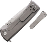 Chaves Ultramar Rendencion 229 Framelock Titanium Folding Drop Pt M390 Knife 010