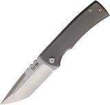 Chaves Ultramar Rendencion 229 Framelock Titanium Folding Tanto M390 Knife 011