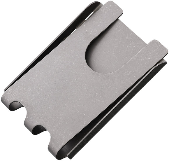 Chaves Ultramar Ti-Fold Holds Cards Only Grey Titanium Wallet VWALCO
