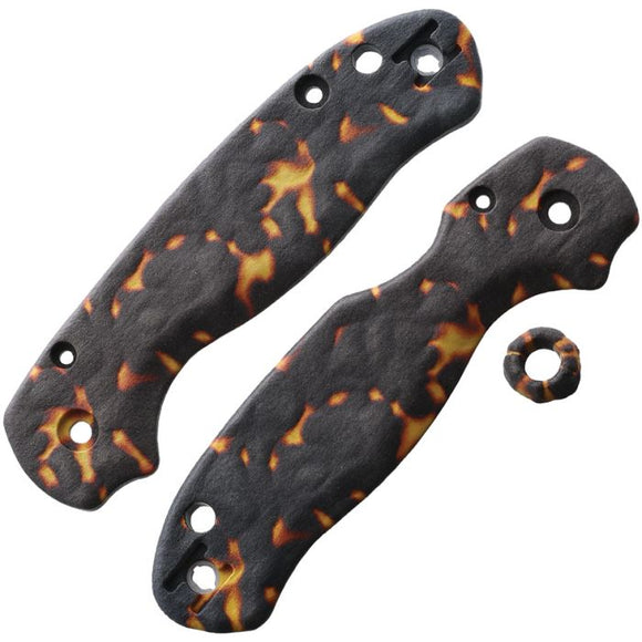 Chroma Scales Spyderco Para 3 Lightweight Lava Knife Handle Scales 10021201