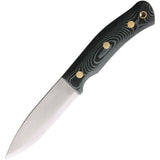 Casstrom No.10 Swedish Forest Green & Black Micarta 14C28N Fixed Blade Knife 13107