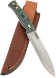 Casstrom No.14 SFK Green & Black Micarta A8 Mod Fixed Blade Knife 13403