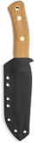 Casstrom No.10 Forest Oak Wood Sleipner Tool Fixed Blade Knife w/ Sheath 14101