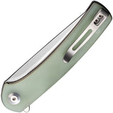 Civivi Mini Asticus Linerlock Jade G10 Folding 10Cr15CoMoV Pocket Knife 19026B3