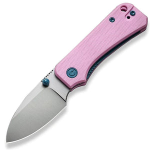 Civivi Baby Banter Linerlock Pink G10 Folding Nitro-V Pocket Knife 19068S10