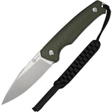 Civivi Altus OD Green G10 14C28N Fixed Blade Knife w/ Belt Sheath 20076B1