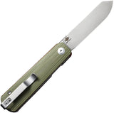 Civivi Sendy Linerlock Green G10 Folding Nitro-V Spey Pt Pocket Knife 21004B1