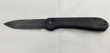 Civivi Elementum Button Lock Carbon Fiber Folding Damascus Pocket Knife 2103DS3