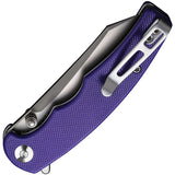 Civivi P87 Folder Pocket Knife Linerlock Purple G10 Folding Nitro-V Blade 210432