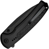 Civivi Sentinel Strike II Button Lock Black Aluminum & FRN Folding Nitro-V Knife 22025D1