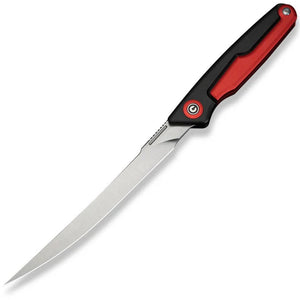Civivi Shawka Fillet Linerlock Red & Black Aluminum Folding 14C28N Knife 22029B1