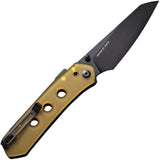 Civivi Vision FG Superlock Ultem Folding Black Nitro-V Steel Pocket Knife 220366